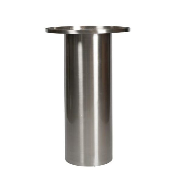 2350-1 Cylinder High Bar Table - Chrome