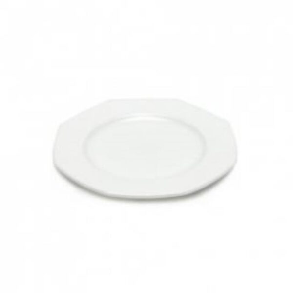 1032-1 Wedgwood Hex Side Plate - White