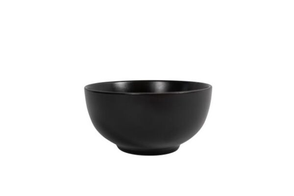1355-1 Jet Rice Bowl - Black