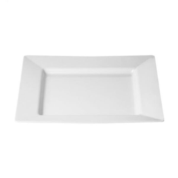 1633-1 Melamine Square Platter (30Cm X 30Cm) - White