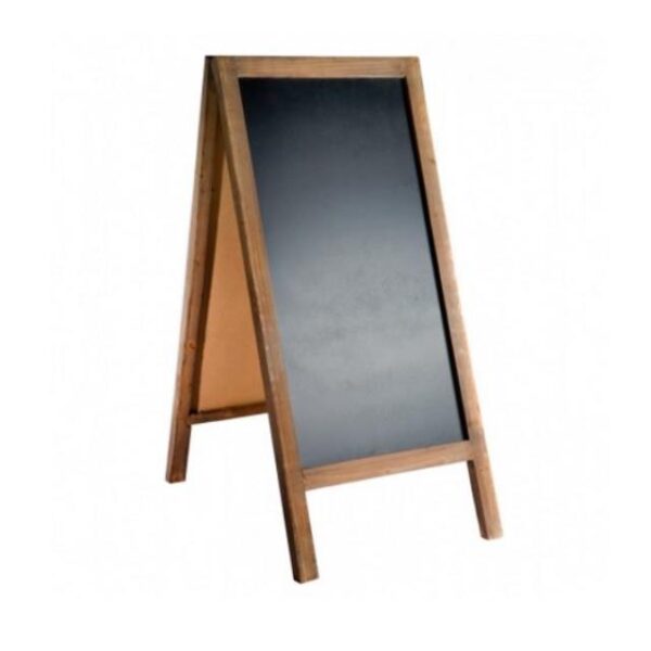 1729-2 Large Timber Blackboard - Natural