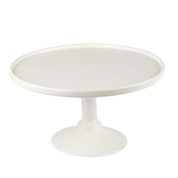 Alabaster Cake Stand - White