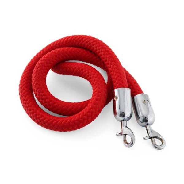 Rope - Red - Silver Clasp