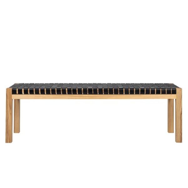 Webb Bench Seat  - Black