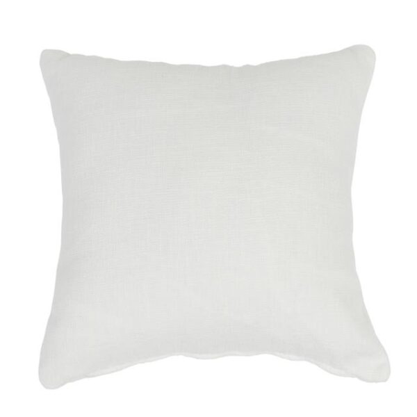 Throw Cushion White -  Sml