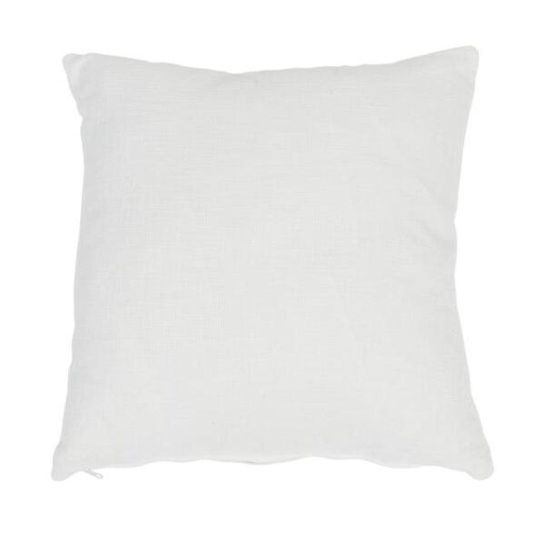 Throw Cushion Large Square - White
