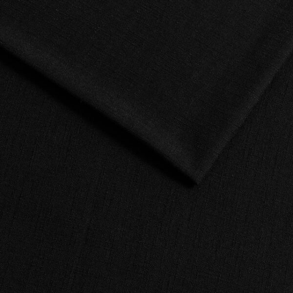 5405 10' X 10' (3M X 3M) Premium Square Tablecloth - Pure Black