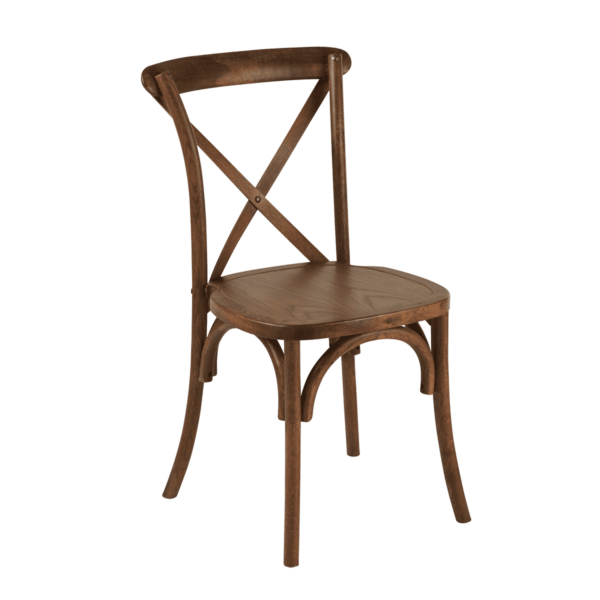 Cross Back Chair - Oak