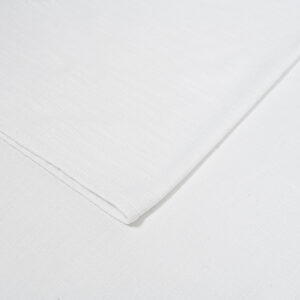 White premium linen tablecloth from hire society