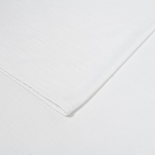White premium linen tablecloth from hire society