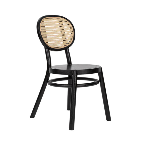 Rattan Chair - Black