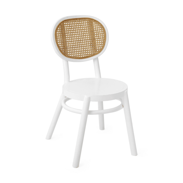Rattan Chair - White