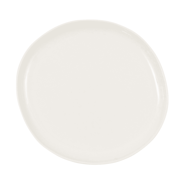 Crema Entrée Plate - Gloss Cream