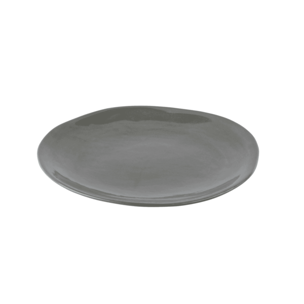 Eucalyptus Entrée Plate - Olive Grey