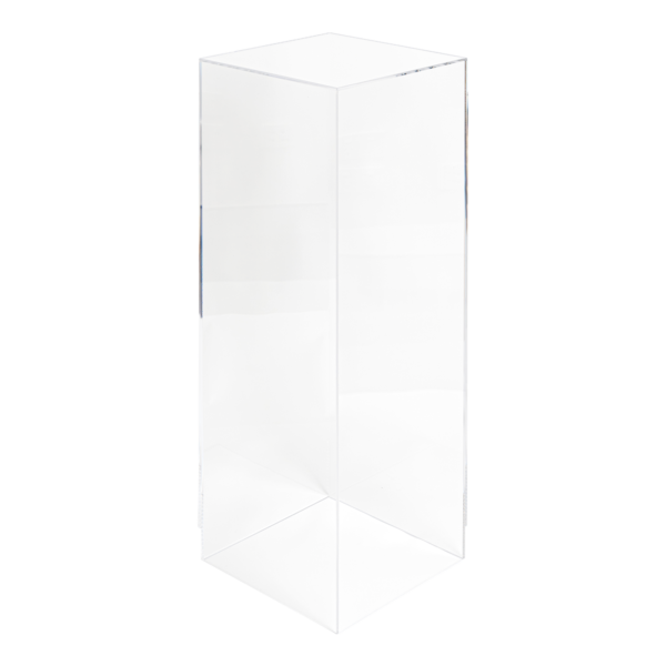 95Cm Acrylic Plinth - Clear