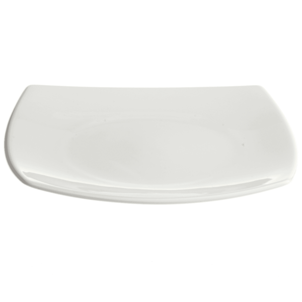 Large-Square-Dinner-Plate-White-1083 Large Square Dinner Plate - White