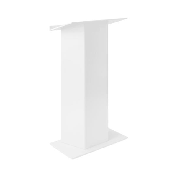 Lectern-White-7646 Lectern - White