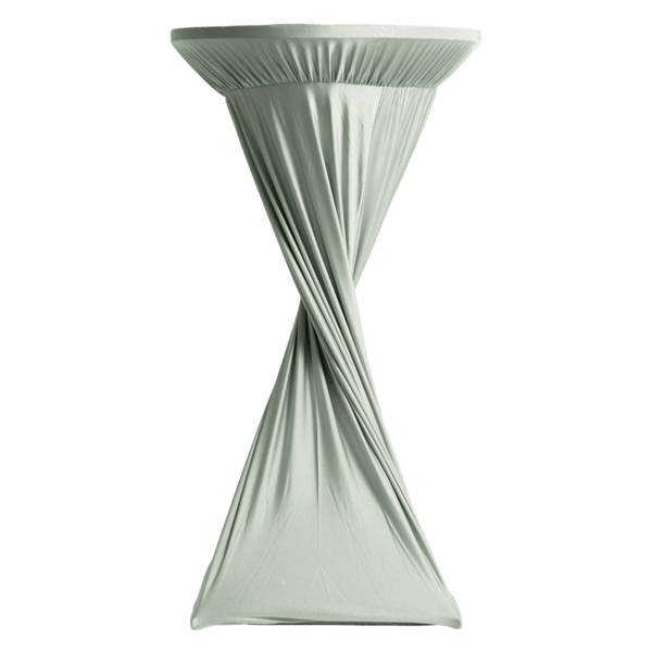 Lycra High Bar Table Cover - Sage