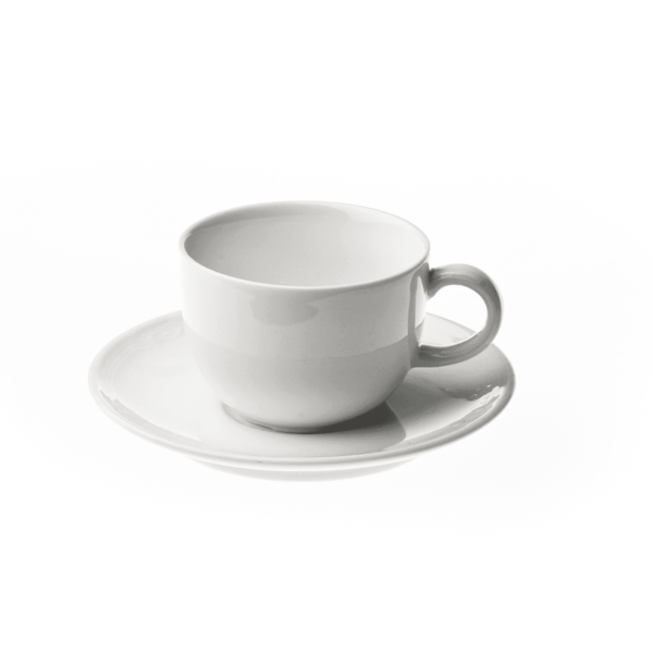Prelude Cup And Saucer - White