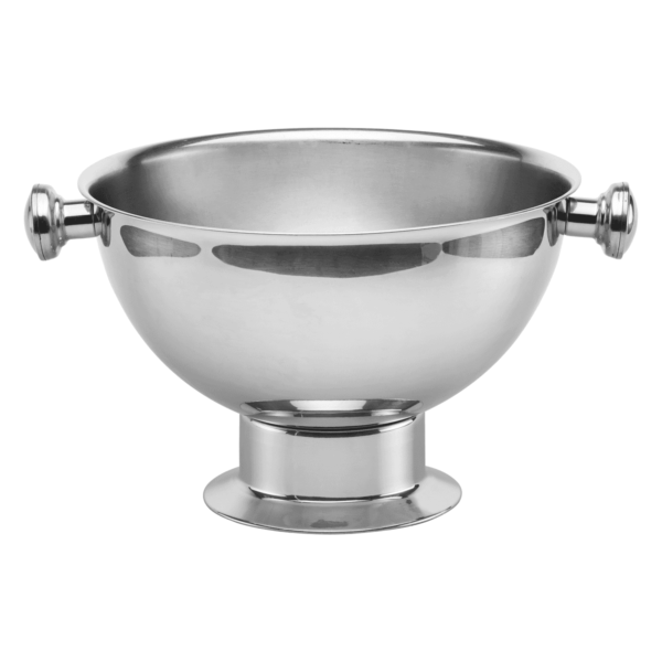 Punch Bowl With Handles - Stainless Steel