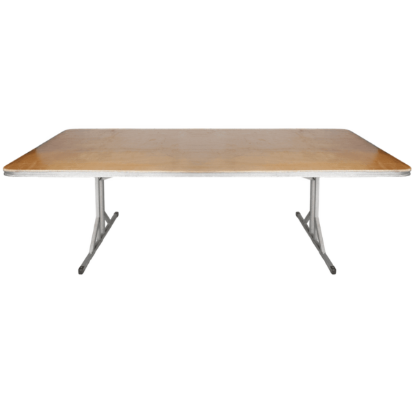 Rectangular Trestle Table - 2400Mm X 760Mm (Seats 8)