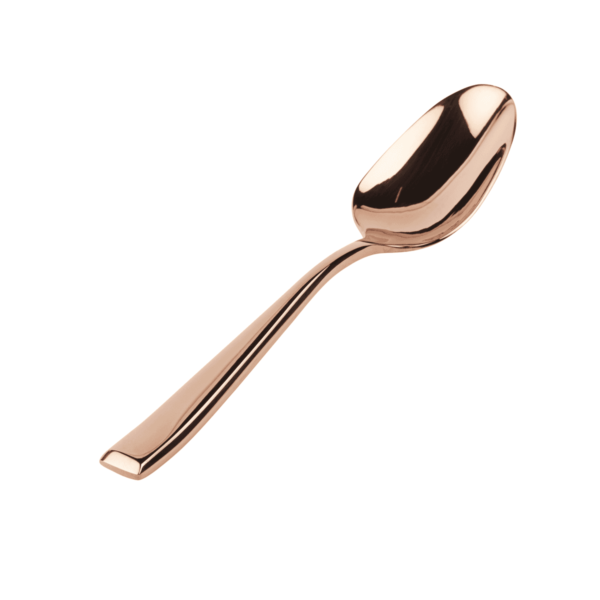 Rose Gold Dessert Spoon