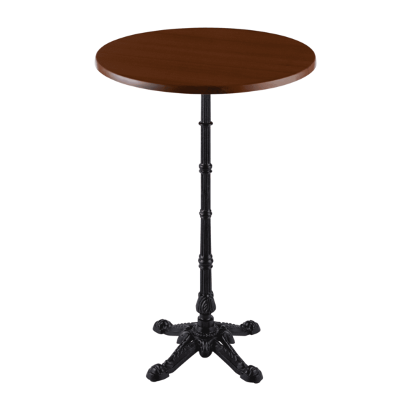 Round High Bar Table  - Antique With New Top