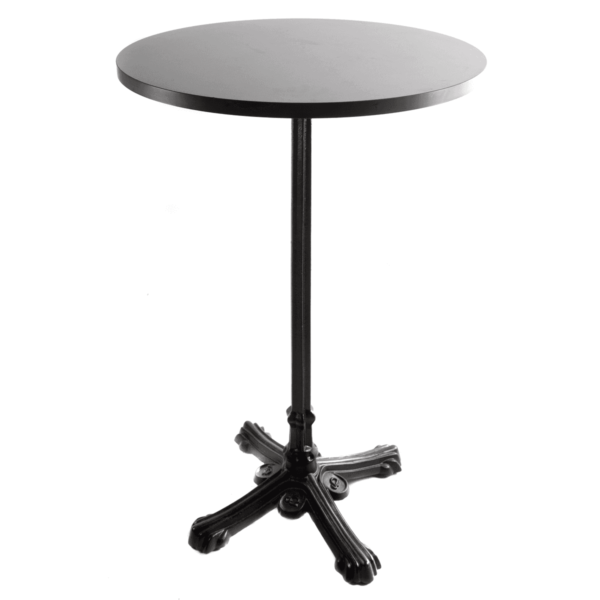 Round High Bar Table With Claw Feet