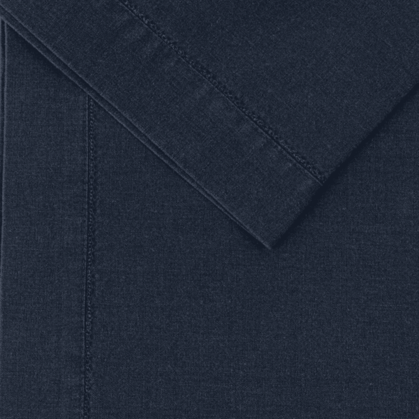 Serviette - Hemstitch Navy