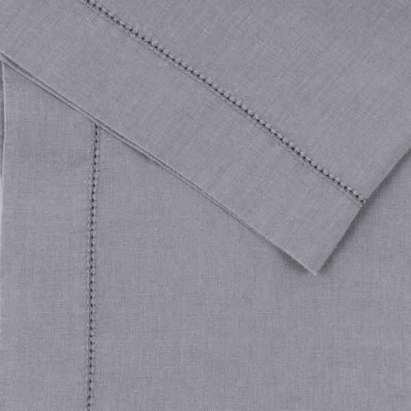 Serviette - Hemstitch Steel