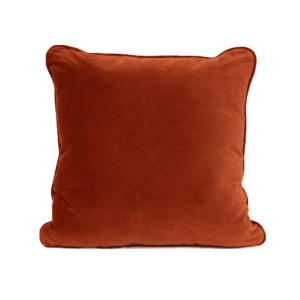 Throw Cushion Square Velvet - Copper