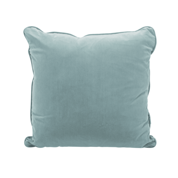 Throw Cushion Square Velvet- Powder Blue