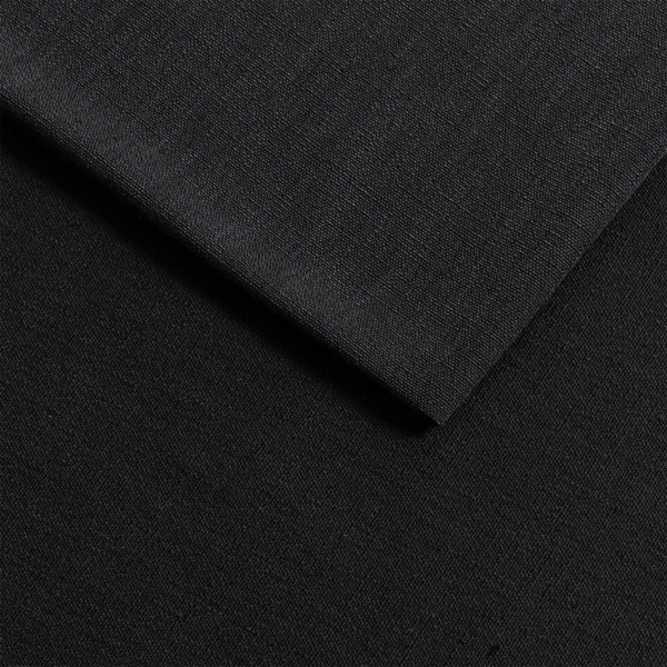 Tablecloth – Coal 11' (3.3M) Premium Round Linen Tablecloth - Coal