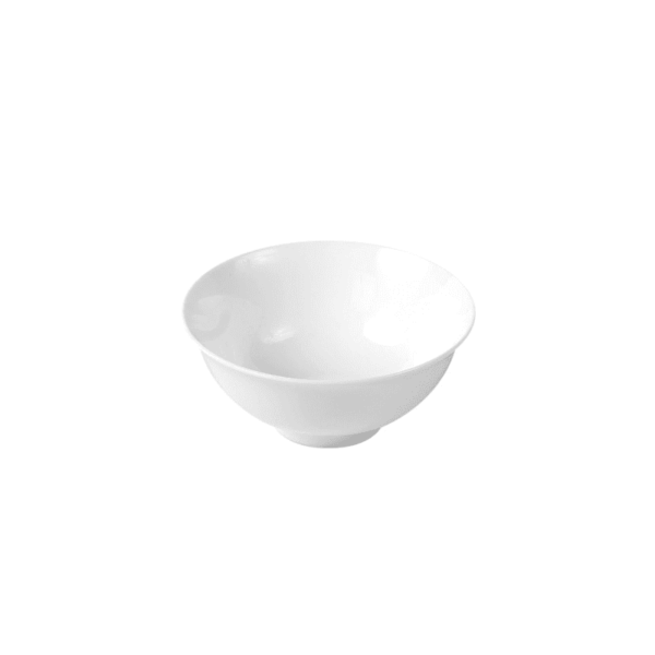 Tasman Medium Dessert/Rice Bowl - White