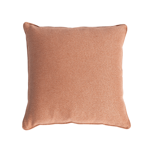 Throw Cushion - Peach Linen