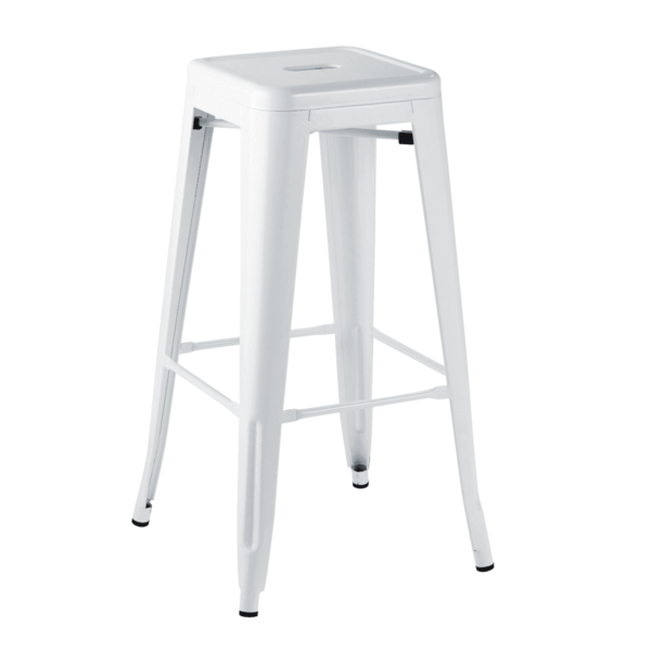 Tolix Bar Stool - White