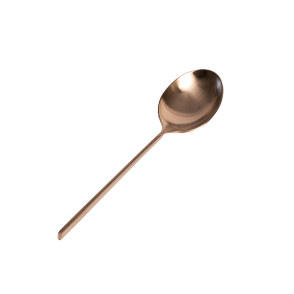 Twist Tea Spoon - Matte Rose Gold