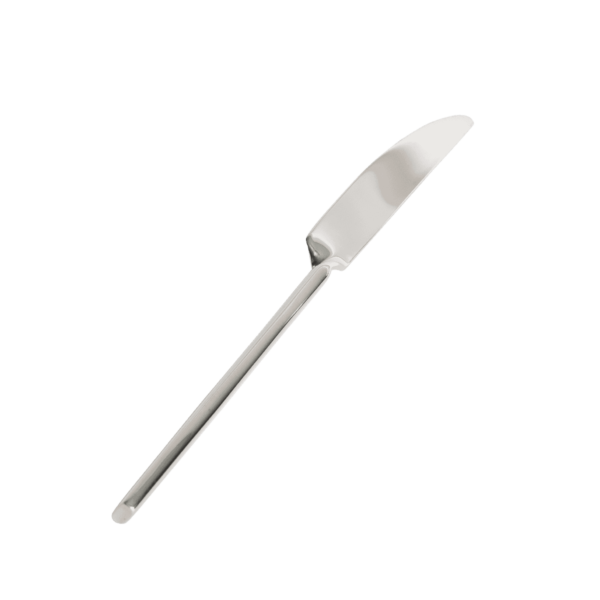 Twist Dinner Knife - Chrome
