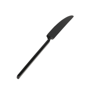 Twist Dinner Knife - Matte Black