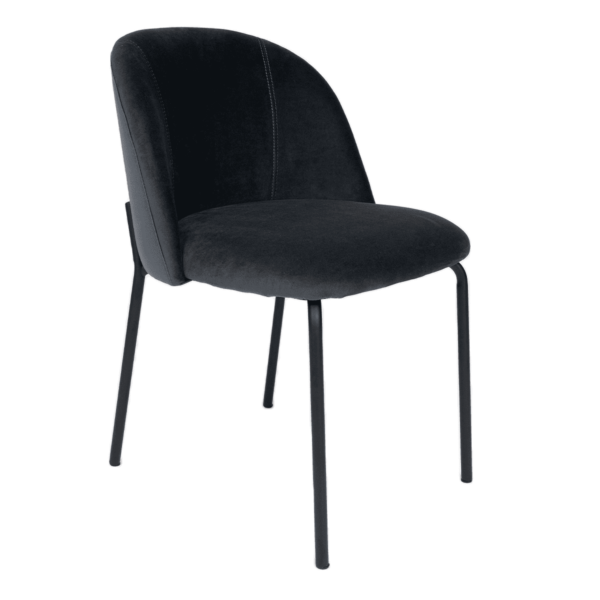 Upholstered Dining Chair - Charcoal