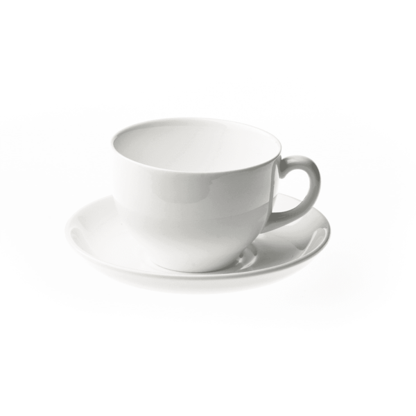 Wedgwood Cup And Saucer - White