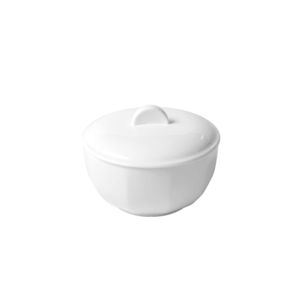 Wedgwood-Large-Hex-Sugar-Bowl-White-1009 Wedgwood Large Hex Sugar Bowl - White