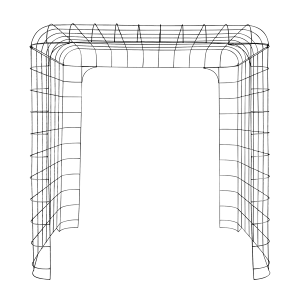 Wire-Arbour-Black-7597 Wire Arbour - Black