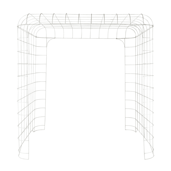 Wire-Arbour-White-7599 Wire Arbour - White (2 Man)