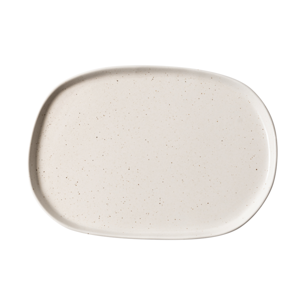 Table Of Plenty Oblong Small Speckle Platter