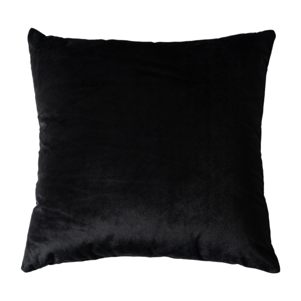 HS-dec-product-36 Throw Cushion Square Velvet - Large Black