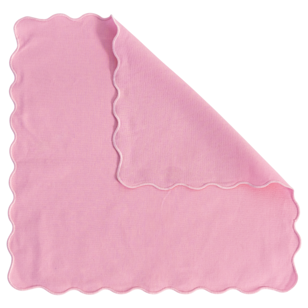 HS-feb-15 Serviette - Scallop Peony Pink