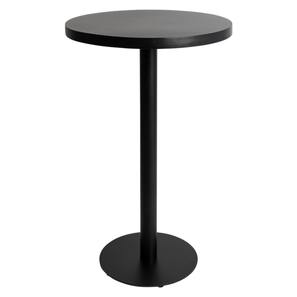 HS-Nov-12 Parisian High Bar Table - Black