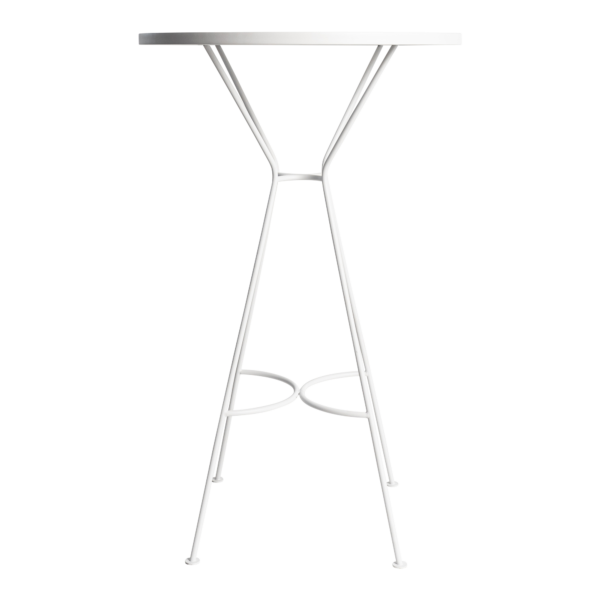 HS-Nov-9 Amalfi High Bar Table - White