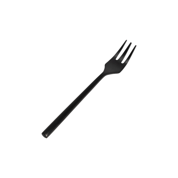 HS-Oct-17 Grace Cake Fork- Brushed Black